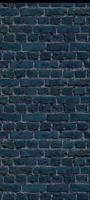 Exposed Dim Brick Wall Wallpaper