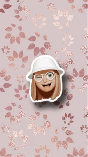 Express Yourself With Emoji Girl Wallpaper