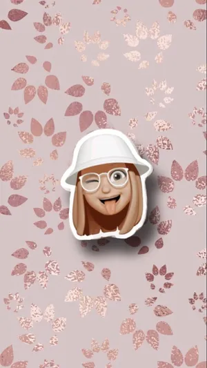 Express Yourself With Emoji Girl Wallpaper