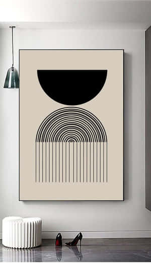 Expression Of Elegance - Minimalist Painting Wallpaper