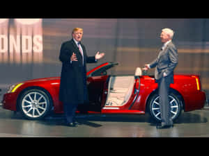 Exquisite Cadillac Xlr In A Widescreen Wallpaper Wallpaper