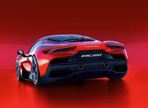 Exquisite Maserati Mc20 On An Open Road. Wallpaper