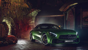 Exquisite Mercedes Amg Gtr - Masterpiece Of Automotive Design Wallpaper