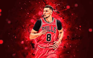 Exquisite Nba Star Zach Lavine Wallpaper