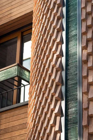 Exquisite Obtuse Wooden Wall Wallpaper