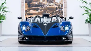 Exquisite Pagani Zonda Hp Barchetta In Full Display Wallpaper