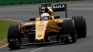 Exquisite Renault Rs16 Race Car In Action Wallpaper