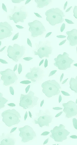 Exquisite Seafoam Green Background Wallpaper