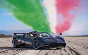 Extravagance In Motion: The Pagani Huayra Wallpaper