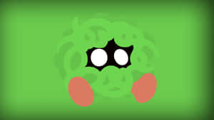 Eyeless Green Tangela Wallpaper