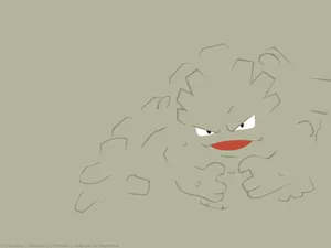 Eyes And Lips Of Graveler Wallpaper