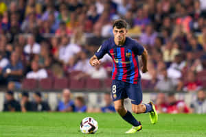 F C_ Barcelona_ Midfielder_in_ Action.jpg Wallpaper