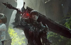 F F X I V Dark Knight Guardian Forest Wallpaper