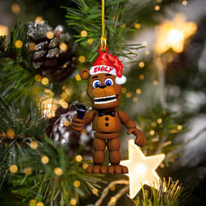 F N A F Freddy Christmas Ornament Wallpaper