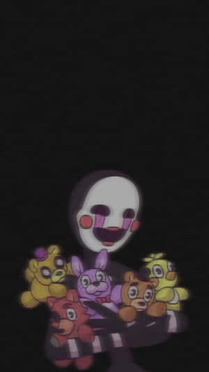 F N A F Puppet Masterand Animatronics Wallpaper