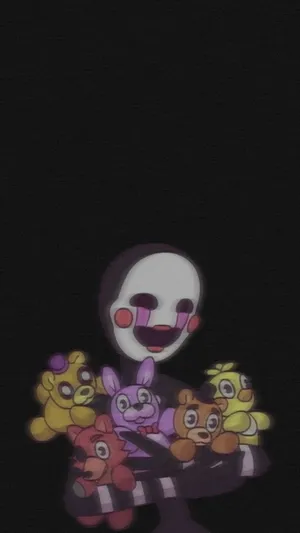 F N A F Puppet Masterand Animatronics Wallpaper