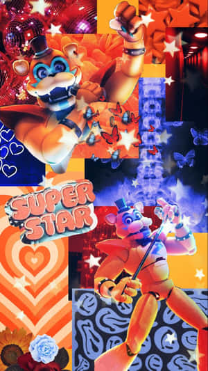 F N A F_ Superstar_ Aesthetic_ Collage.jpg Wallpaper
