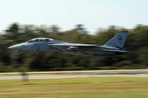 F14_ Jet_ In_ Flight Wallpaper