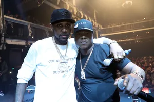 Fabolousand Friend Performingat Concert Wallpaper