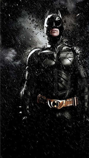 Face Of Batman Android Wallpaper