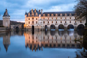 Fading Light Chenonceau Wallpaper