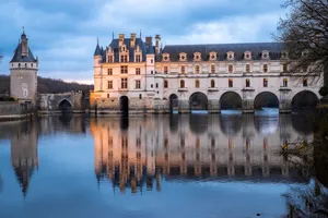 Fading Light Chenonceau Wallpaper