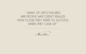 Failure And Success Life Quotes Wallpaper