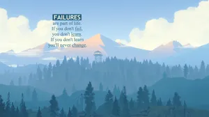 Failure Motivational Desktop Wallpaper