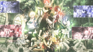 Fairy Tail Teamin Battle Stance Wallpaper