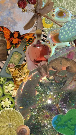 Fairycore Collage Fantasy.jpg Wallpaper