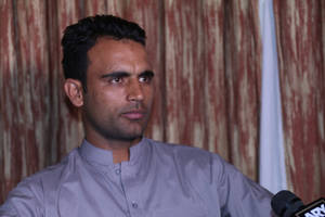 Fakhar Zaman Candid Portrait Wallpaper