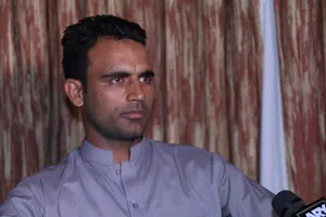 Fakhar Zaman Candid Portrait Wallpaper