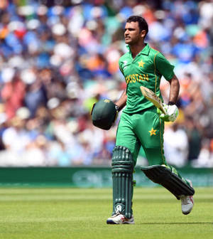 Fakhar Zaman Green Kit Wallpaper