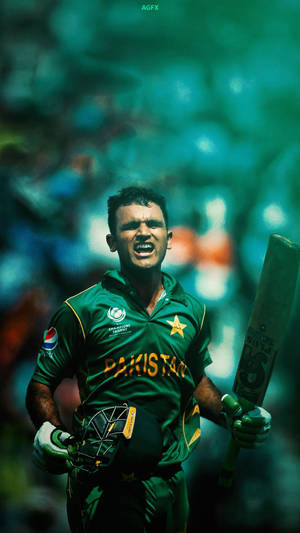 Fakhar Zaman Professional Cricketer Wallpaper