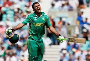 Fakhar Zaman Yelling Wallpaper