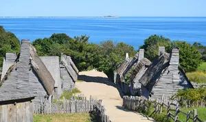 Fall Colors In Massachusetts Countryside Wallpaper
