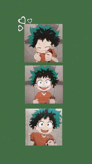 Fall In Love With The Dreamy Scenery Of Kawaii Deku! Wallpaper