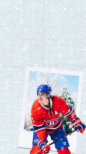 Falling Snow Brendan Gallagher Wallpaper