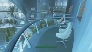 Fallout 4 Institute's Advanced Technology In A Vivid, Dystopian World Wallpaper