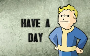Fallout Shelter Game: A Post-apocalyptic Safe Haven Wallpaper