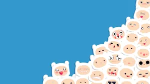 Familiar Faces Of Finn Wallpaper