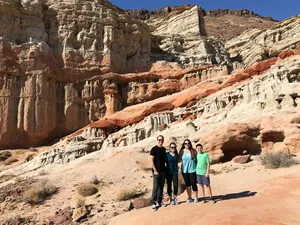 Family At Red Rock Canyon Wallpaper