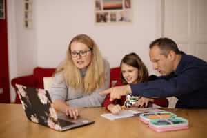 Family Learning Sessionat Home Wallpaper