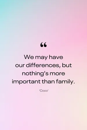 Family Unity Quote Coco Wallpaper