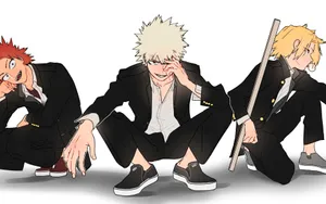 Fan Art Eijiro Kirishima And Friends Wallpaper