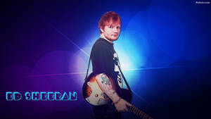 Fan Artwork Of The Beloved Artist, Ed Sheeran Wallpaper