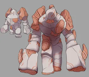 Fan Rendition Of Regirock Wallpaper