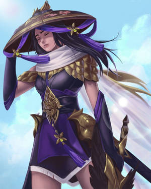 Fanny Mobile Legends Purple Armor Wallpaper