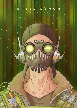 Fantastic Apex Legends Battle Scene Fan Art Wallpaper