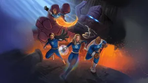 Fantastic First Four Team Wallpaper